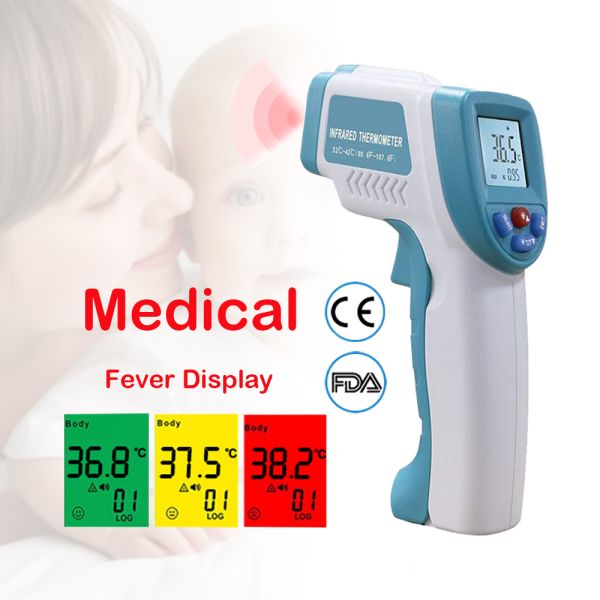 Infrared  Electronic Digital Thermometer Forehead , Digital Infrared Thermometer