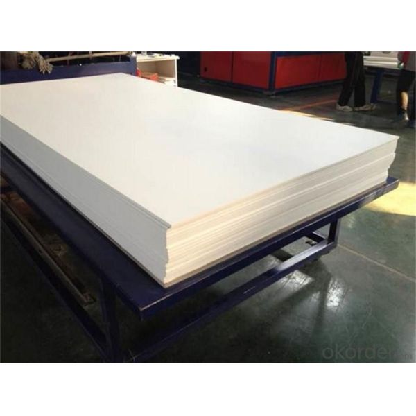 Weatherproof Rigid PVC Celuka Foam Board Wall Decorations With Custom Thickness
