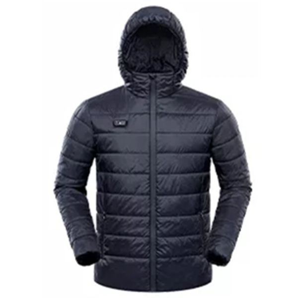 4 Heating Zones Electric Heated Jacket hoodie S Red men and women