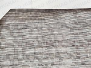  Glass Interlayer Anti Alkali Woven Metal Fabric 2.5m Width Manufactures