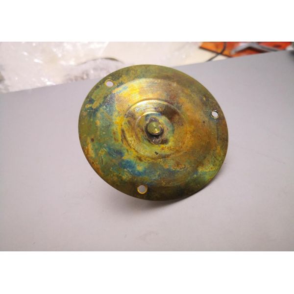 SGS Certificated Brass Round Backplate Welding Stamping Parts