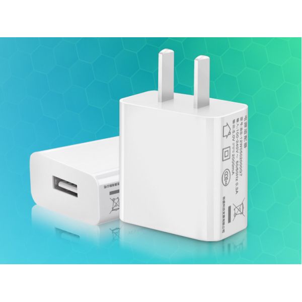 Portable US Plug Universal Single Port Travel USB Wall Charger 5V 2.1A For Mobile Phone