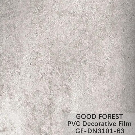 Wardrobes Marble PVC Film Grain With 0.25 - 0.60mm Thickness