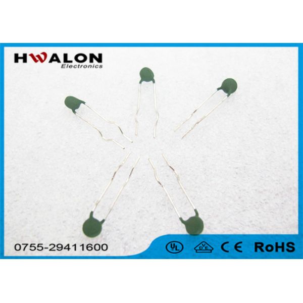Silicone PTC Electronic Component With Kinked Leads For LED Lighting