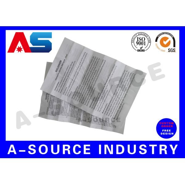 Brochure Custom Leaflet Printing Folded Flyer Leaflet Printing For Bodybuilding Acetate 100mg Description