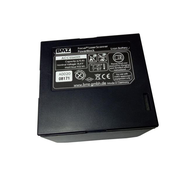 Battery Surveying Equipment Accessories For Faro Focus 3d Laser Scanner 14.4v