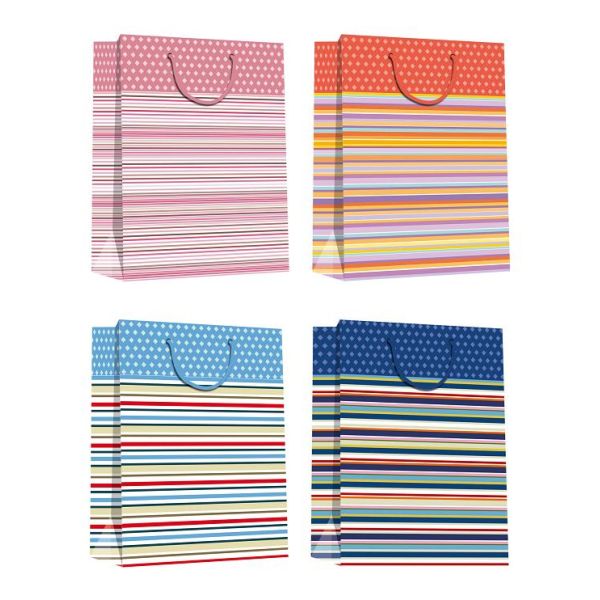 Custom Matt Laminated Paper Carrier Bags