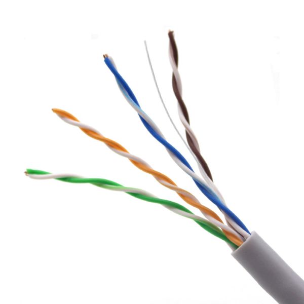 Customizable Outdoor Utp CCA 25awg Cat5e 4 Pair With 2 Power Cable IP Camera Cable Power Supply Cable