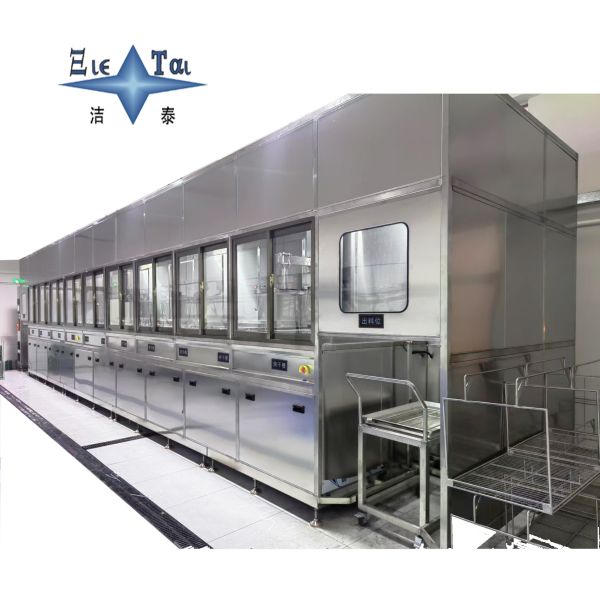 Hardware Ultrasonic Cleaning Equipment 100KW Automatic Ultrasonic Cleaning Machine