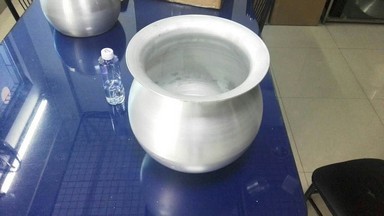 OEM 1.8mm Aluminum Spinning Bucket Metal Spinning Parts
