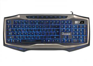  Compact Multimedia Adjustable Backlit Gaming Keyboard 104 Keys OEM / ODM Manufactures