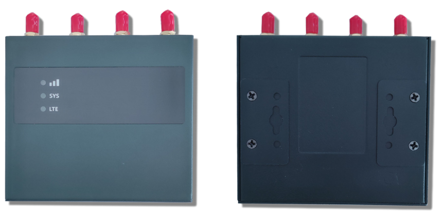 DC 12V / 1A Cat 4 4G Industrial LTE Router 150Mbps / 50Mbps Rate Frequency