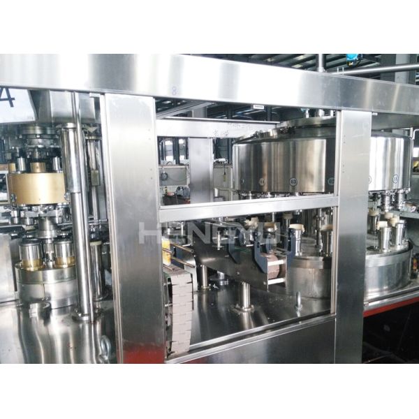Heng Yu Automatic Can Filling Machine for Carbonated Beverage / Soda Water / Juice Can Filling Machine Production Line Price