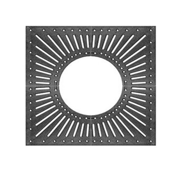 Garden Cast Iron Tree Grates Shock Absorption Antique Wrought Iron Gates