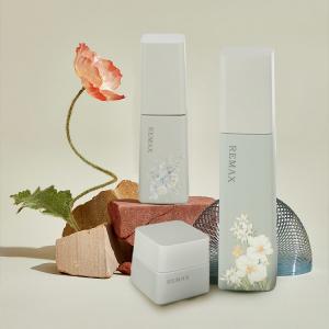  Luxury Glass Cosmetic Packaging Bottle Skincare Set Matt Green 30ml 100ml 125ml 50g Manufactures