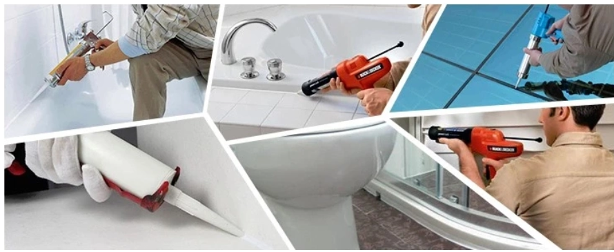 Universal Neutral Silicone Sealant No Smell Acid Free For Bathroom Kitchen