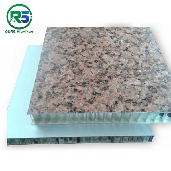 Interior Aluminum Honeycomb Panel Facade Wall Ceiling Cladding Decorative Marble Grain