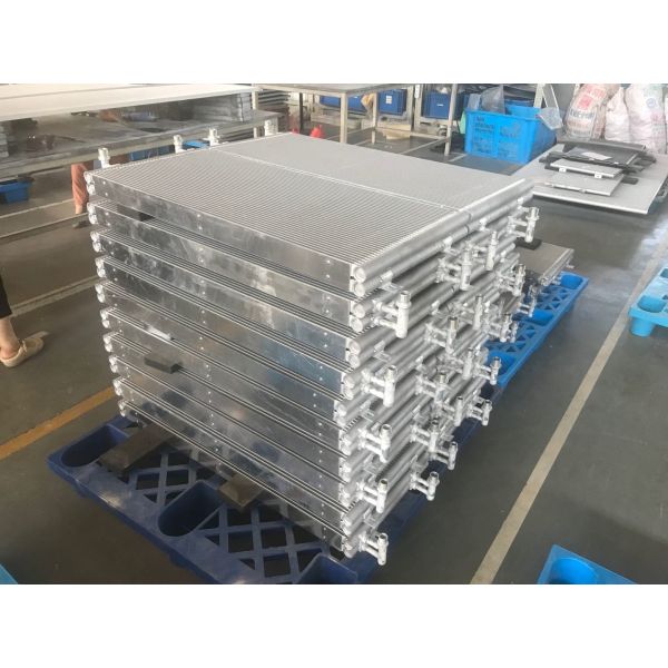 Lightweight Microchannel Compact Heat Exchanger For Heat Pump / Air Conditioner