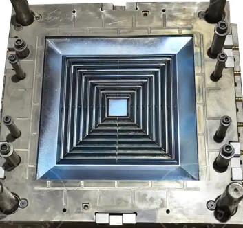 Plastic Central Air Conditioner Exhaust Fan Mould Home Appliance Mold