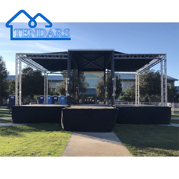 Aluminum Stage Lighting Trusses , Easy To Install Outdoor Performance Aluminum Trusses