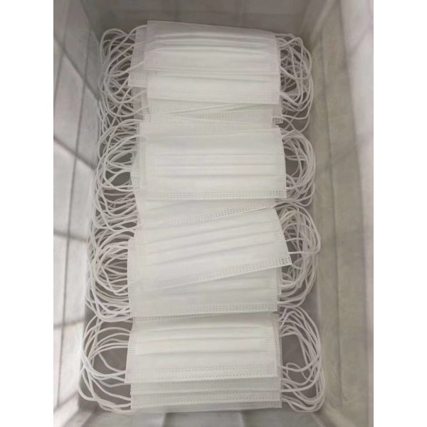 Anti Virus 3 Ply Disposable Face Mask , Surgical Disposable Earloop Face Mask