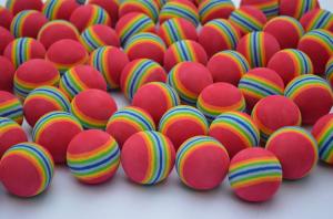  rainbow golf ball Manufactures