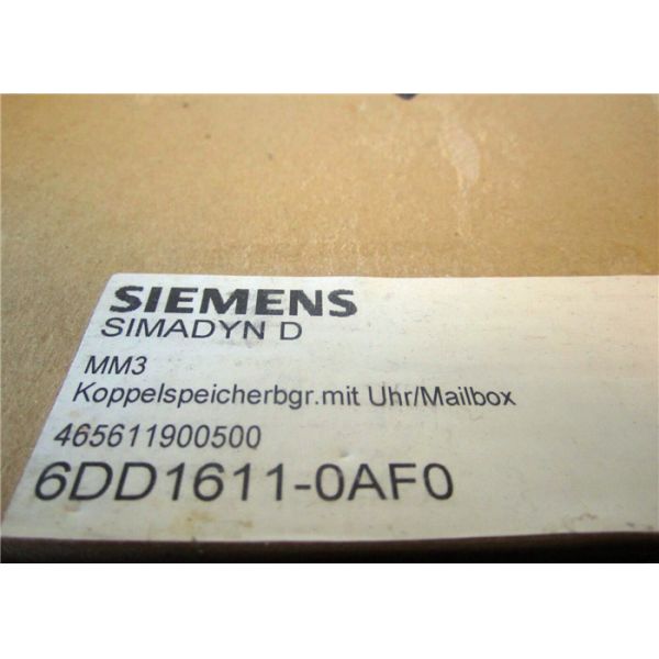 PC Module 63KP RAM 6DD16110AF0 Simadyn D MM3 Mailbox