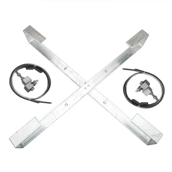 1000mm OPGW  Galvanized Steel ADSS Cable Storage Tray With Pole