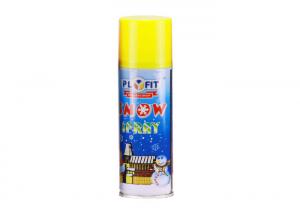  Fragrance Smell Outdoor Fake Snow Spray  , 300ml Snow Spray For Birthday Party Manufactures