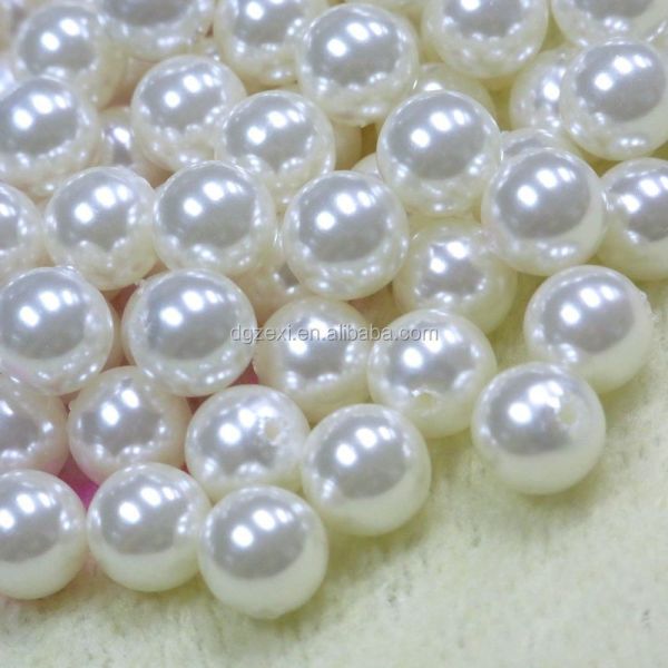 Plastic Pearl Beads in Bulk for Jewellery Making Wholesale