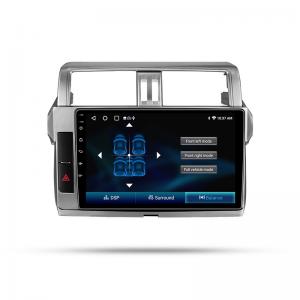  Android Autoradio For TOYOTA Prado Car Multimedia DVD Player Tesla Vrtical Screen Navi GPS Stereo Manufactures