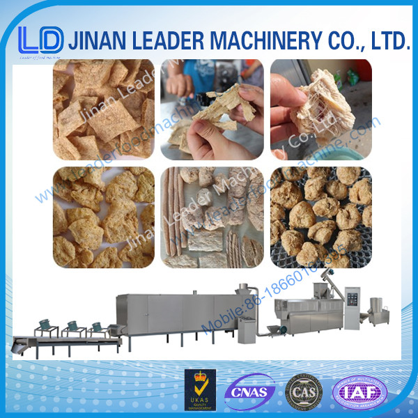 Stainless steel soybean protein feed screw extruder machine