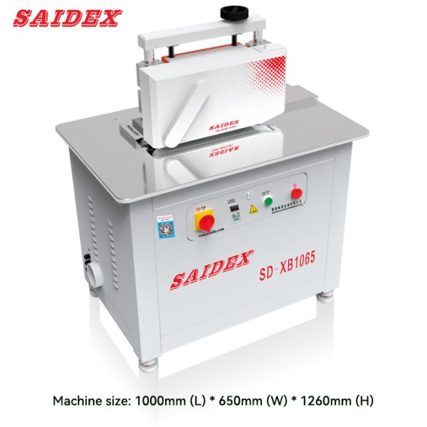 2.5kw 10A Electric Acrylic Trimming Machine Length 1000mm 250kg Small 45 Degree Beveling Rounded Edge Polishing Machine