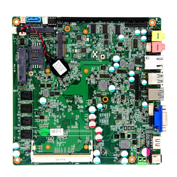 Mini-itx motherboard Celeron® J1900 6COM ddr3 motherboards onboard 32GB / 64GB SSD