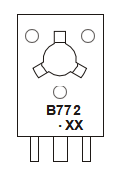 B772 High Power PNP Transistor Switch , Tip PNP Transistor Circuit