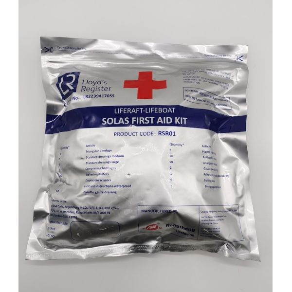 Lloyd's Register First Aid Kit SOLAS Rongsheng Survival Crafts and Rescue Boats