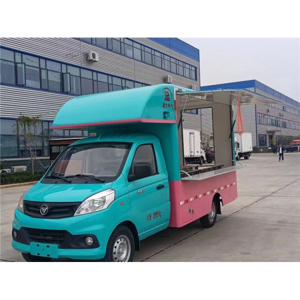 MIni FOTON Mobile Food Vending Truck Fast Food Coffee Truck