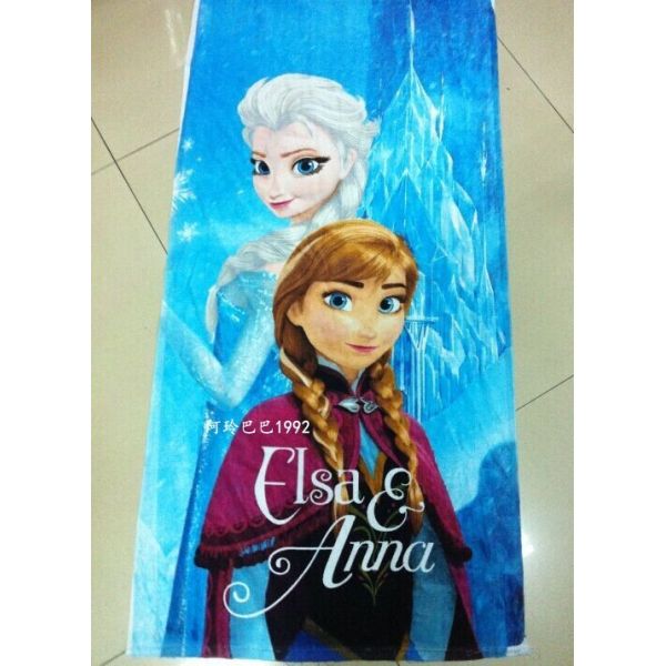 Cotton Frozen Cartoon Children Bath Towel Children Beach Towel Disney Cartoon OEM Towel