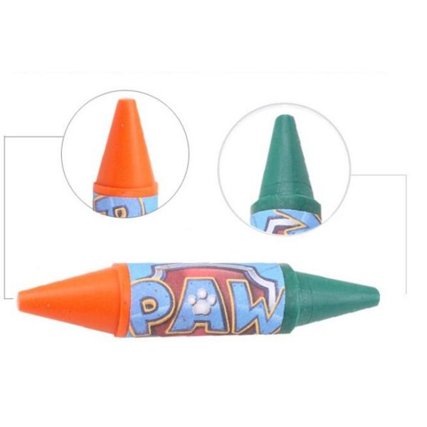 Double ended crayon/ different colors double end crayon, cheaper double ended crayon for children