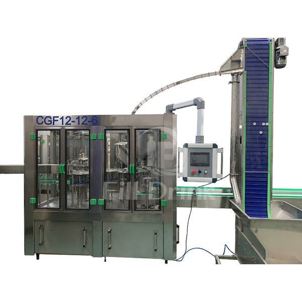 0-3000BPH Automatic Mineral Water Bottle Filling Machine 0-2L SUS304