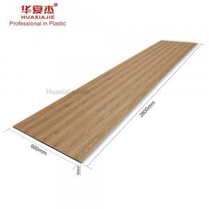  UV Protect Wooden Pattern Wpc Wall Panel Interior Decoration Manufactures