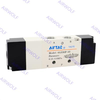 AIRTAC 4A330C-08/10, 4A330E-08/10, 4A330P-08/10 4A300 Series 5/3 way Air Valve 1/4 3/8