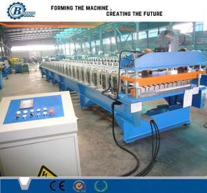  High Speed Steel Structure Cladding Wall And Roof Metal Tile Roll Forming Machine Manufactures