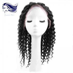 China Synthetic Short Human Hair Full Lace Wigs For Black Women , Swiss Lace on sale