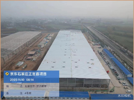 Impact Resistance Grey Insulated Door Steel Workshop With Easy Installation