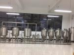 100L Micro Home Beer Brewing System , Stainless Steel Home Beer Brewing Machine