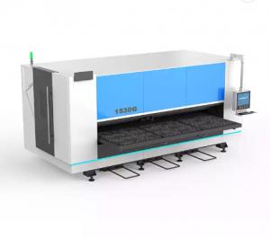 2000W / 3000W CNC Fiber Laser Cutter Machine With Single Table Manufactures