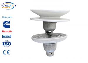  Standard Anti-pollution Suspension Porcelain Insulators Overhead Line Power Accessories Manufactures