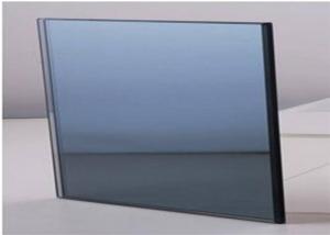 China Shape Customized Dark Grey Tinted Glass , Tinted Plate Glass For Windows / Doors on sale