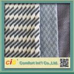 Grey Eco Friendly Auto Interior Decoration Automotive Upholstery Fabric 100%